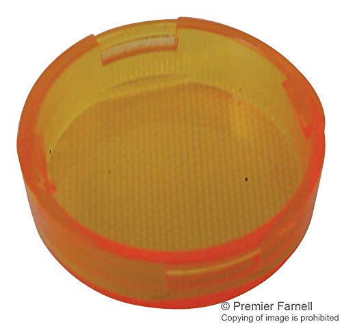 APEM A0163C LENS, ROUND, AMBER (25 pieces)