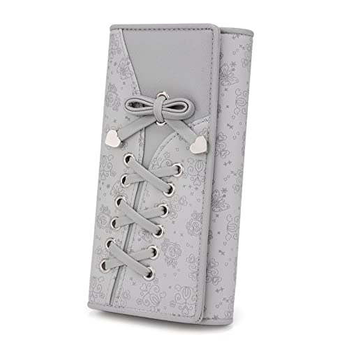 UTO Carteras de Mujer Grandes Niña RFID Monedero Largo Moda Diseñ...