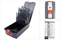 Würth 25 tlg. HSS DIN Typ N 338 Sortiment Twist Drill Box 06346