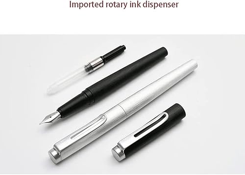 Miniatura 3 de Plumas estilográficas de metal para escribir punta fina de 0.020 in de alta gama, bolígrafo de caligrafía, impresionantes bolígrafos de lujo para