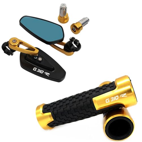 Rétroviseur G310R Embout de Guidon Moto Grand Angle Anti Vibration