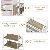 Rolling Craft Storage Cart With 2 Drawers & Lockable Wheels - 16.54x11.4x32.68 In, Organizer For Wrapping Paper, Paints, Supplies - View #10