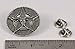 Cowboy Star Pin, Pewter, M201, 1.25 Inches, Handmade in the USA, Realistic, Bull, Badge, Rodeo, Hat Pin, Lapel Pins, Brooch, Gift, Over 3100 Wildlife Designs.