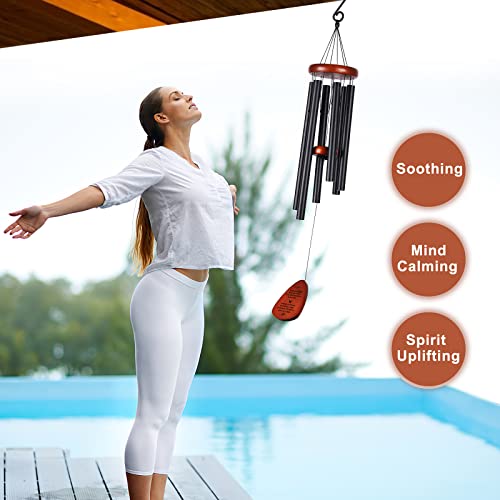 Image of Memorial Wind Chimes for Outside, Sympathy Gift for Loss of Loved One Mom Dad, Ideal for Funeral, Remembrance & Bereavement, Outdoor Use