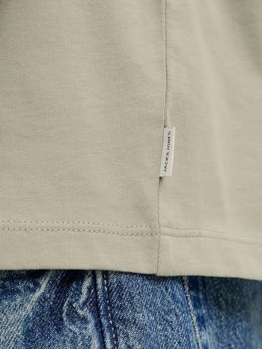 JACK & JONES Herren Jjeorganic Basic Tee Ss O-Neck Noos T-Shirt, Seagrass, L – Ansicht 5