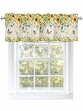 Standard Fit Valances for Windows: Measuring 42"W x 18"L with a 3" pole pocket + 1" header, this valance for windows fits nearly all standard curtain rods—no custom cuts needed. Its compact design pairs with main curtains to create your ideal private...