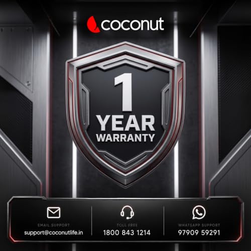 Image of Coconut Type C Dock with Dual HDMI, USB & PD Charging Port | 4 Port - 4K HDMI USB C Hub for Laptop, Dual Monitor Adapter for Windows & MacBook, Type C Hub for Streaming, Trading, Multi Screen Setup
