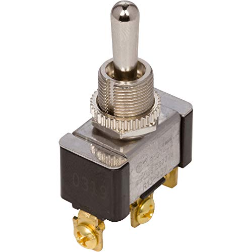 Morris Products Momentary Contact Toggle Switch – Heavy Duty, Spdt 3 Screw Terminals – (On)-Off-(On) – 1500V Dielectric Strength, 100,000 Mechanical Life Cycles – Curus Listed – 1.13” X .63” X .70”,70280 #TOP2