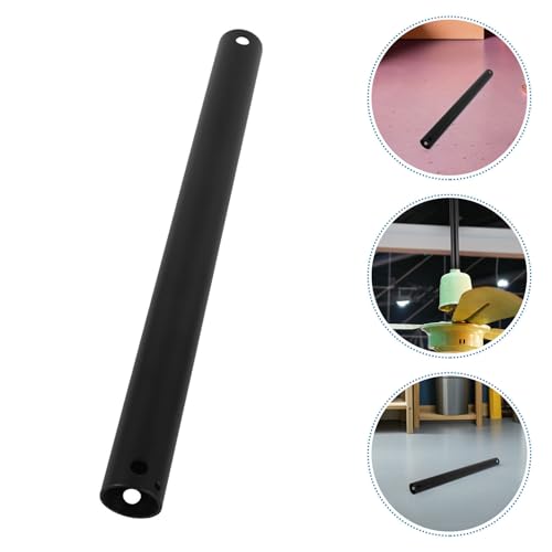 Poste extendido para ventilador de techo UKCOCO, extensor estable de hierro de 50cm 7