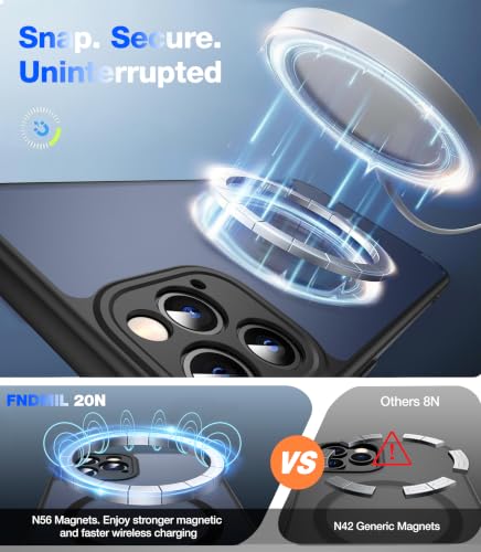 Coque antichoc iPhone 12 Pro MagSafe protégeant la caméra des chutes