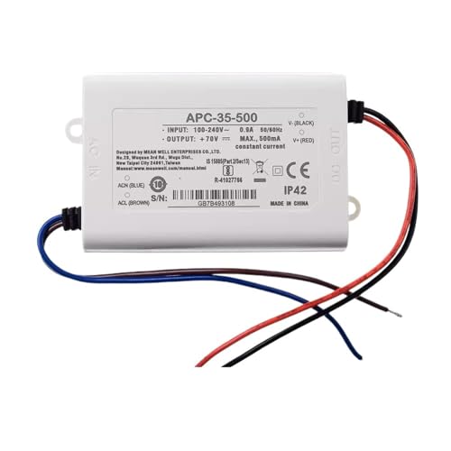 APC-35-700 Mean Well driver LED 35W à courant constant pour éclairage fixe