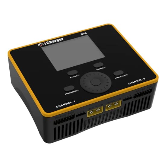 Amazon.com: iCharger DX6 雙連接埠6S 帶通道900Wx2 : 玩具和遊戲