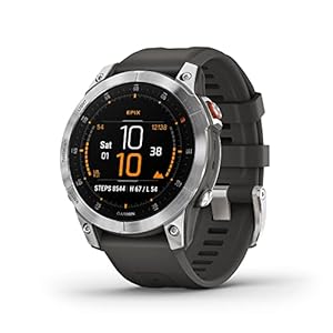 Garmin epix Gen 2, Premium active smartwatch, touchscreen AMOLED display, Adventure Watch with Advanced Features, Slate Steel