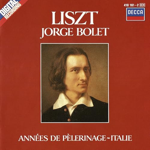 Image of Liszt: Piano Works Vol. 4 - Années de Pèlerinage - Italie