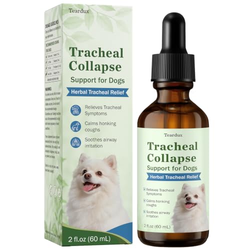 Collapsed Trachea Support for Dogs, Cough & Throat Relief, Easier Breathing