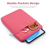 Dadanism Pokrowiec ochronny 9-11 cali na iPad 10 Gen 10,9", iPad (A16) 11", i-Pad Air/Pro 11", i-Pad 9/8/7a Gen 10,2", i Pad Air 5/4, Galaxy Tab A9+ Plus 11", Tab M11 11", kolor różowy arbuz
