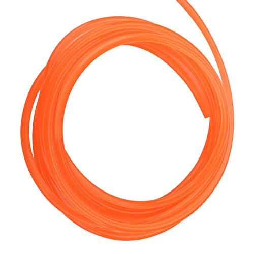 Hochleistungs-Urethan-Rundriemen, PU-Antriebsriemen Polyurethan-Rundriemen für Antriebsübertragung Orange(8mm*5m)