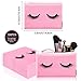 Noverlife 100PCS Eyelash Bags, Eyelash Aftercare Bags, Cosmetic Bags Packaging with Small Zipper, Empty Lash Makeup Storage Bags Pouches Women Travel Pouch Cases, 6