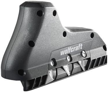 wolfcraft 4009000 Triple-Blade Edge Planer, Black