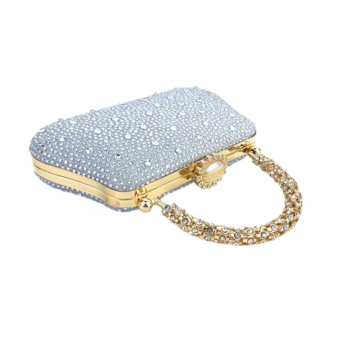 Sac de soirée étincelant pochette de mariage chic