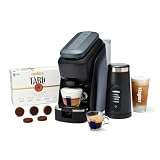 Lavazza Tablì Espresso Machine (Black), Milk Frother, and 60-count Tabs