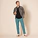 Amazon Essentials Men's Athletic-Fit Chino Pants, Dark Green, 36W x 28L