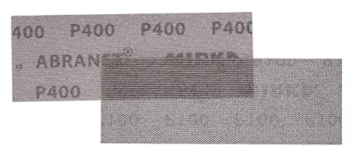 Mirka Abranet Net Sheets / 2 3/4 X 8 Inch/Grit 400 / Sandpaper Sanding Sheet Hook And Loop / 10 Pcs / ‎9A-150-400Rp #TOP2