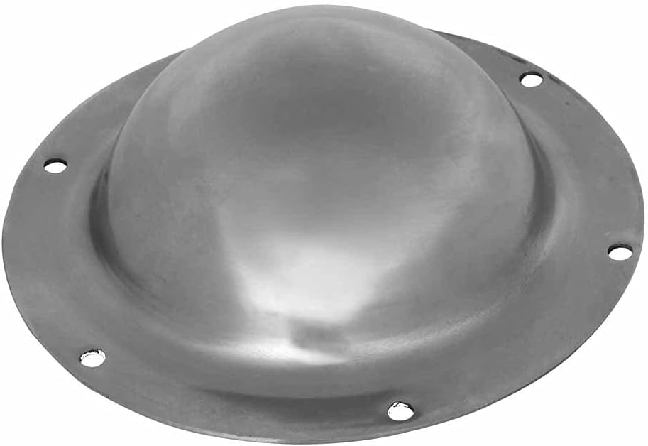 GDFB Medieval Steel Shield Boss with Rivets, Medium Size