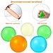 Skylety 8 Pieces Glow in The Dark Sticky Balls Elevated Glowing Stress Ceiling Lumi Balls Relax Cool ASMR Stuff for Ceiling Wall Adults(2.6 Inches,White, Blue, Orange, Green)