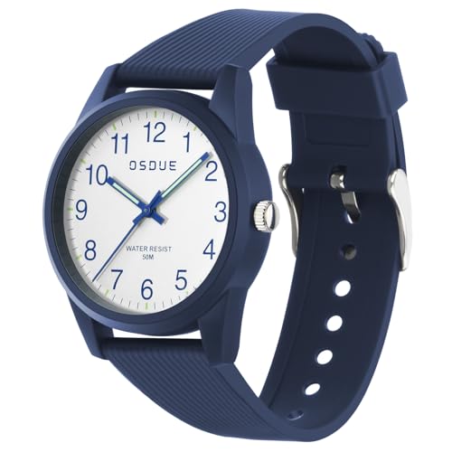OSDUE Orologio Bambino, Impermeabile Orologio per Bambini Tempo Orologio da Polso Orologio Luminosi Educativo per...