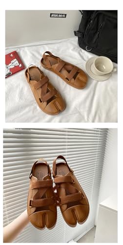 Tabi Shoes Split Toe Sandals with Slingback Straps Slip On Breathable Soft Slides Cute Y2K Kawaii Fashion Trendy Pumps Good Looking Gifts Beach Cruise Swimming Pool Spring Summer Fall Outdoors3