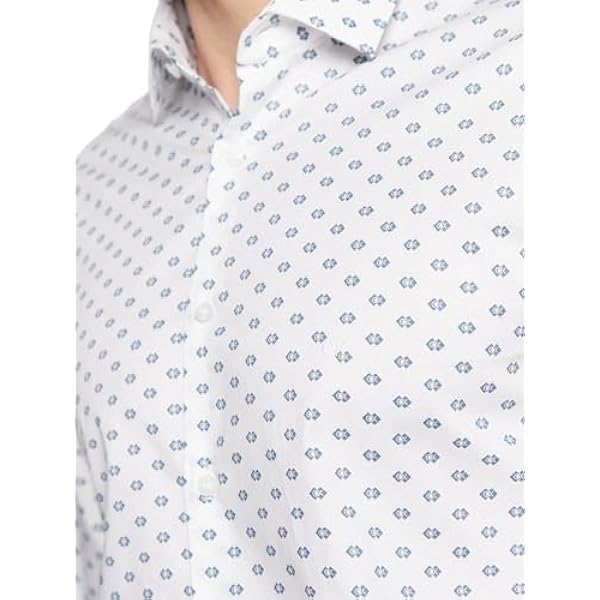 Calvin Klein Camisa de manga larga para hombre