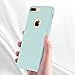 iPhone 7 Plus Case, TORRAS [Love Series] Liquid Silicone Gel Rubber Slim Fit Soft Mobile Phone Case with Microfiber Cloth Lining Cushion for Apple iPhone 7 Plus- Mint