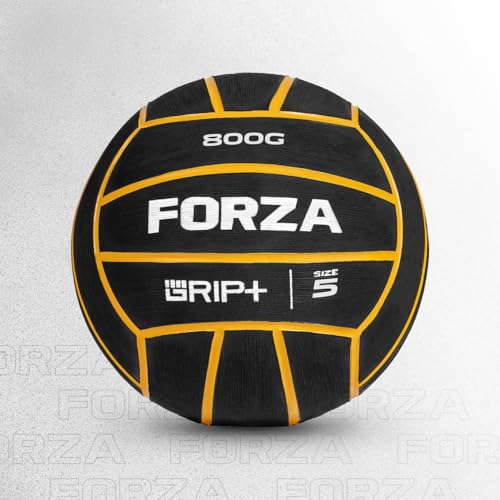 FORZA - FORZA Weighted Water Polo Ball – For Strength & Endurance Training, Premium Rubber, Grip+ Technology (800g, Size 5) - -26%