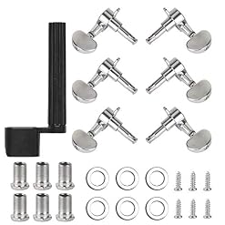 CHALA 7 PCS Mécanique guitare Clés Chevilles Mécaniques Accordeurs et manivelle guitare,3L3R guitare acoustique… - Les Beatles, Paul McCartney, John Lennon, RIngo Starr, George Harrison