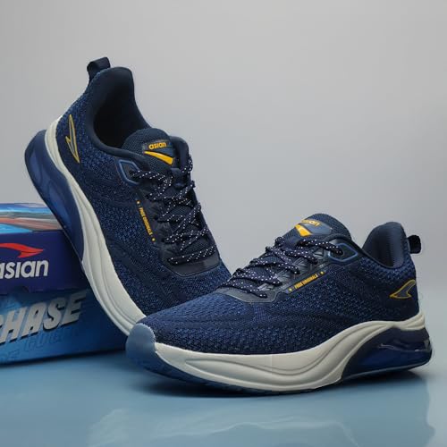 Image of ASIAN Powerplay-22 Sports Running Shoes for Men | Lightweight, Breathable Sneakers with Bounce Sole | Ideal for Gym, Walking, Jogging & Daily Use | Stylish Trainers