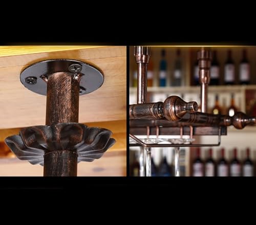 Cadre pour verres à vin suspendu pour libérer vos placards