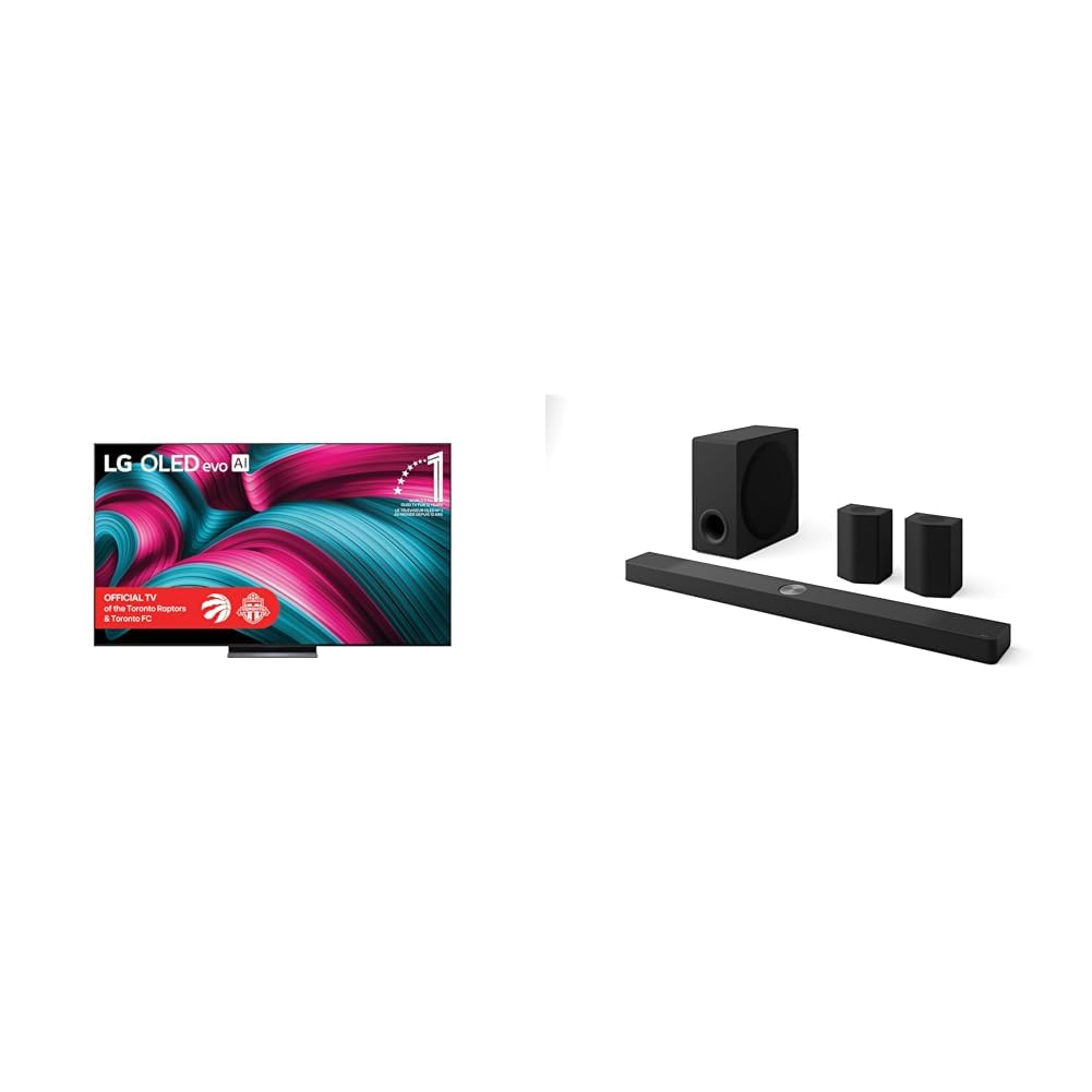 LG 65-Inch C5 OLED evo 4K Smart TV - α9 AI Processor 4K Gen 8, Alexa Built-in, Up to 144Hz Refresh Rate, HDMI 2.1, G-Sync, FreeSync, VRR, WebOS 25, Dolby Vision (OLED65C5PUA, 2025) — view 31