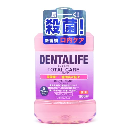 ロケット石鹸 株式会社 薬用デンタライフトータルケアストロングミント1000ml×12本