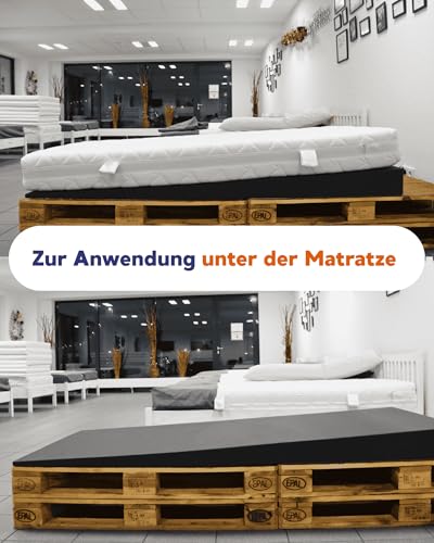 saarschaum • Keilkissen-Matratzenkeil • Orthopädische Keilmatratze zur Bettneigung • Erhöhungskeil für gesündere Schlafposition • Schräg schlafen • 70x200cm FSA 2750