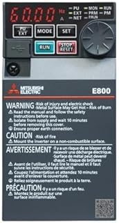 三菱電機 最小クラスの高性能インバータ FREQROL-E800シリーズ 三相200V 2.2kW FR-E820-2.2K-1