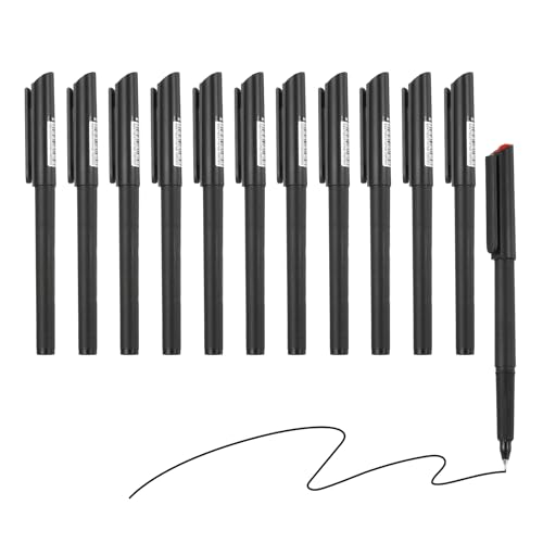 M&G Bolígrafos Roller 0.5mm Pack 12 Tinta Negra miniatura 1