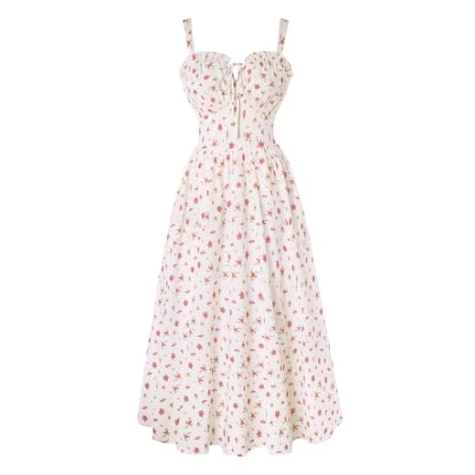 25 Rainy Day Outfits for Women – Chic Looks to Stay Stylish in Wet Weather Midi Dress Pink Floral