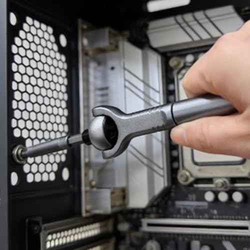 Juego de destornilladores de trinquete para reparar muebles de hogar 8