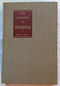 Hardcover The Elements of Research Book