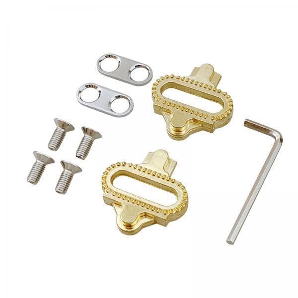 RNXRZANK 2X Cleats Indoor Outdoor Riding Mountain Bike Replacement Copper Cycling