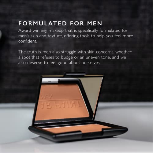 War Paint for Men Bronzer – Bronzing Powder With Matte Finish for Natural Warm Tones – Includes Compact Mirror – Vegan & Cruelty-Free - Makeup Product For Men - 10g - Image 5