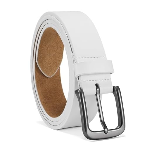 Cinto Masculino Casual Couro Legítimo Cinto com Fivela Metálica para Jeans Calças Chino- Largura 35mm