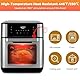 Silikonform für Heißluftfritteuse, 2Pcs Airfryer Silikonform, Silikon Airfryer Zubehör, Silikoneinsatz Air Fryer Accessories Auflaufform für Cosori Philips, Reemplazar Heißluftfritteuse Backpapier