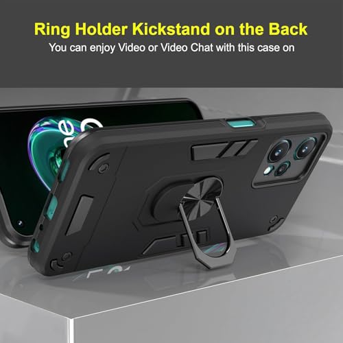 Image of NDCOM OnePlus Nord CE 2 Lite 5G Back Case | Durable Polycarbonate & TPU Case with Perfect Fit, Lightweight, Anti-Slip & Stylish Black Finish